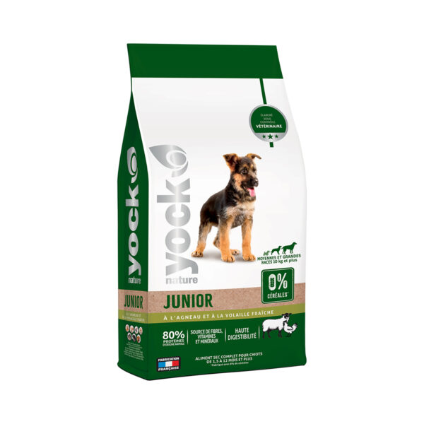 Yock Nature Junior Sans Cereales 10 Kg