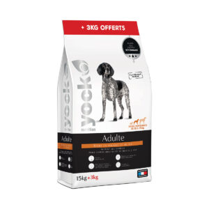 YOCK NUTRITION ADULTE MEDIUM 15KG+3KG