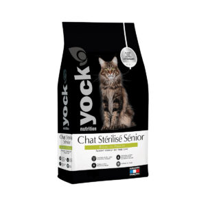 YOCK NUTRITION CHAT SENIOR STERILISE POULET 3KG
