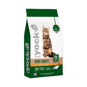 Yock Chat sans céréales adulte dinde 3 kg