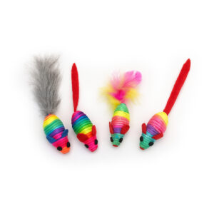 Jouet 4 Souris Arc En Ciel