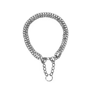 Collier D'Arret Chaine Double