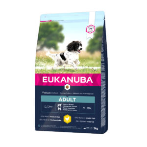 Eukanuba Adulte Moyenne Race Poulet