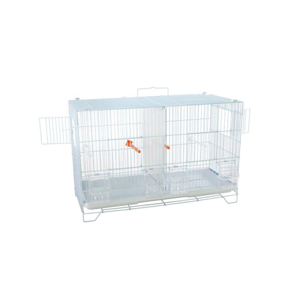 Cage Double Compartiment 60 X 27 X 40 Cm