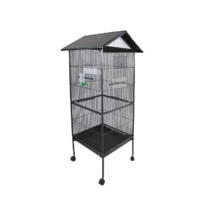 Voliere Oiseaux Avec Toit 66 X 64 X 157 Cm
