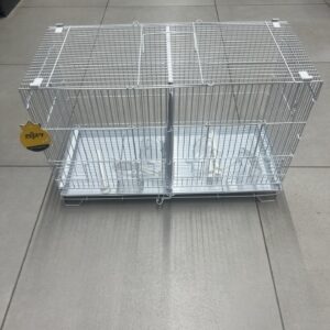 Cage Double Compartiment 60 X 27 X 40 Cm