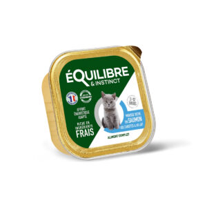 Mousse chaton saumon carottes lait 85 gr