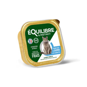Terrine chat stérilisé saumon courgettes 85 gr