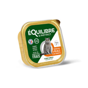Terrine chat âgé volaille courgettes 85 gr