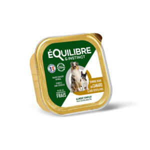 Terrine chien canard & petits pois 300 gr
