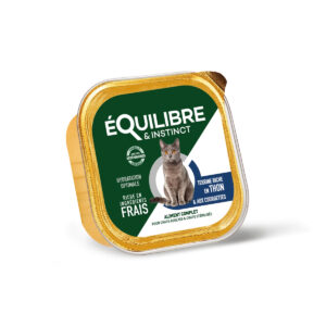 Terrine Chat Thon Courgettes 85gr - Equilibre et Instinct