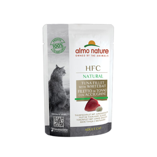 Almo Nature Pochon HFC filet de thon 55 gr