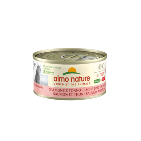 Almo Nature HFC Kitten saumon thon 70 gr