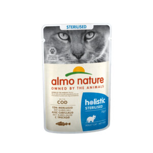 Almo Nature Pochon Holistic cabillaud 70 gr