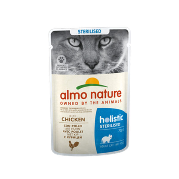 Almo Nature Pochon Holistic poulet 70 gr