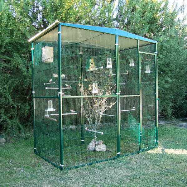 Volière extérieure 2 x 1 m