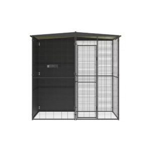 Volière extérieure perroquet 2 x 2 m