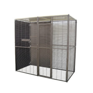 Volière extérieure perroquet 2 * 1 m