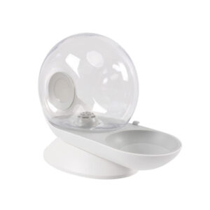 Distributeur d'eau Escargot Blanc, Gris & Transparent