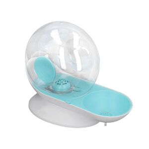 Distributeur d’eau Escargot Blanc, Bleu & Transparent