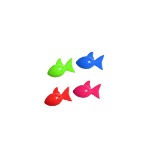 Jouet chat poisson grelot x 2