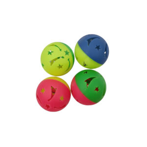 Jouet Chat balle grelot x 4