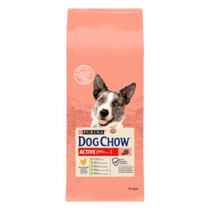 DOG CHOW ADULT ACTIVE 14KGS