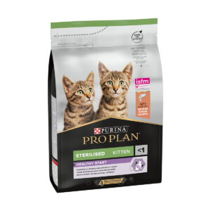 PROPLAN CAT KITTEN STERILISED SAUMON 3KGS