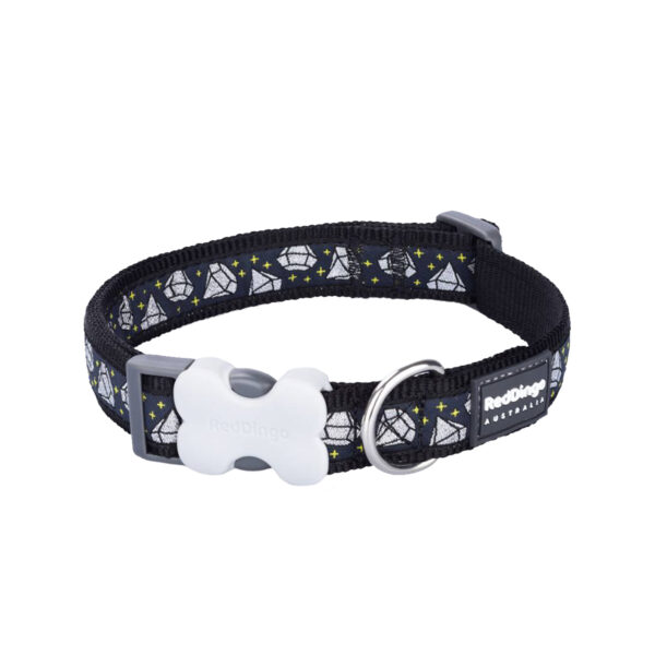 Red Dingo Collier Diamant noir 2.5 cm