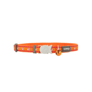 Red Dingo Collier chat Desert Paws orange