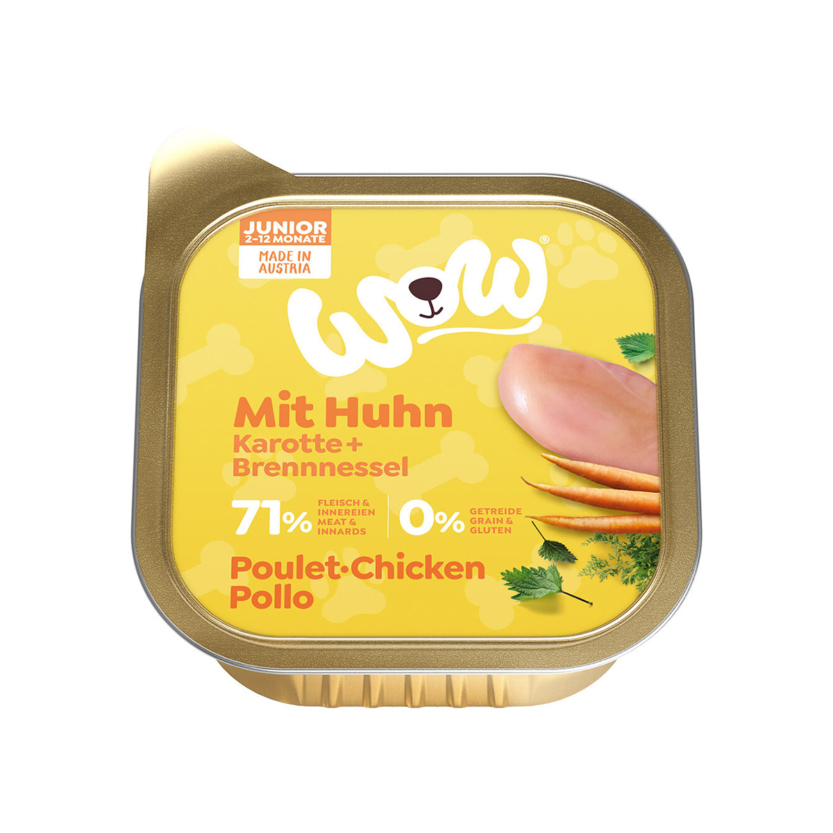 WOW Junior Poulet 150g