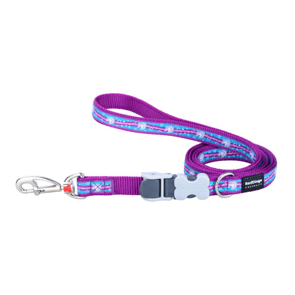 Red Dingo Super laisse Licorne mauve 25 mm