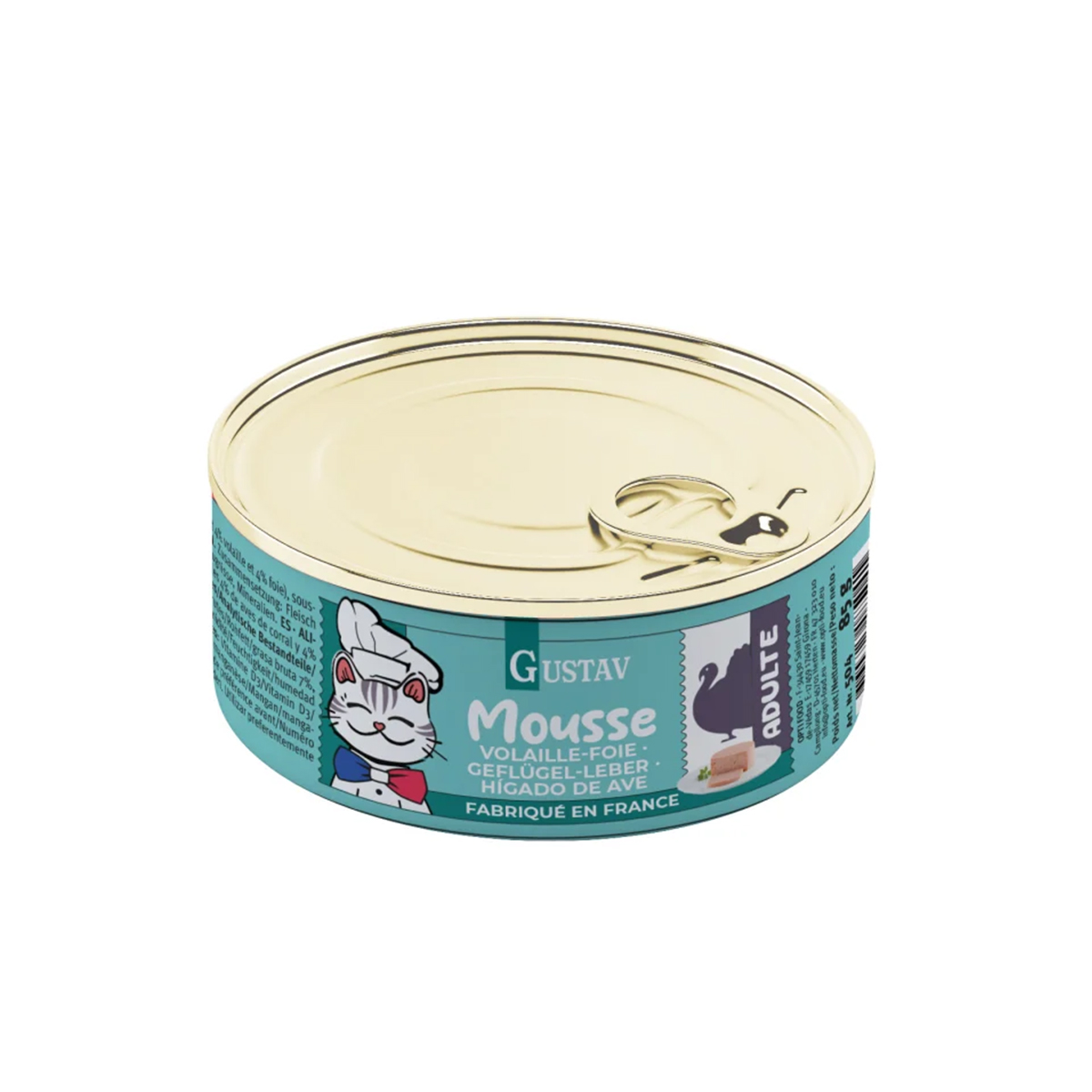 Gustav Mousse volaille/foie 85 gr