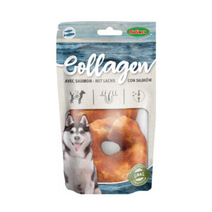 Donuts de collagène au saumon D10cm x2