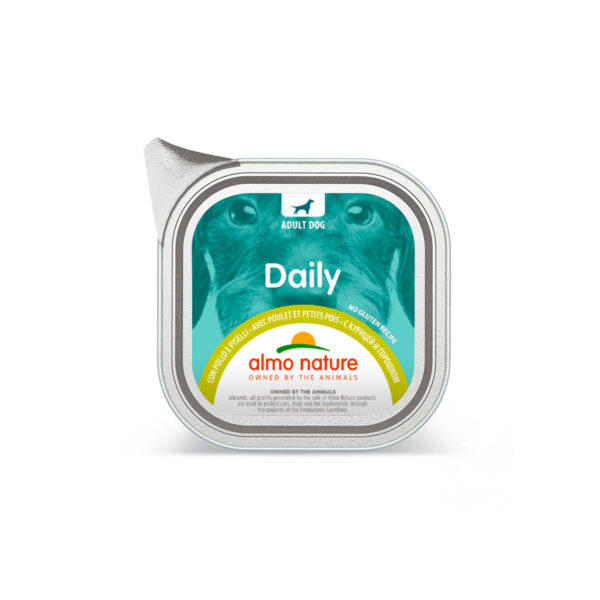 ALMO NATURE BOITE DAILY ADULTE POULET POISSON 100GR
