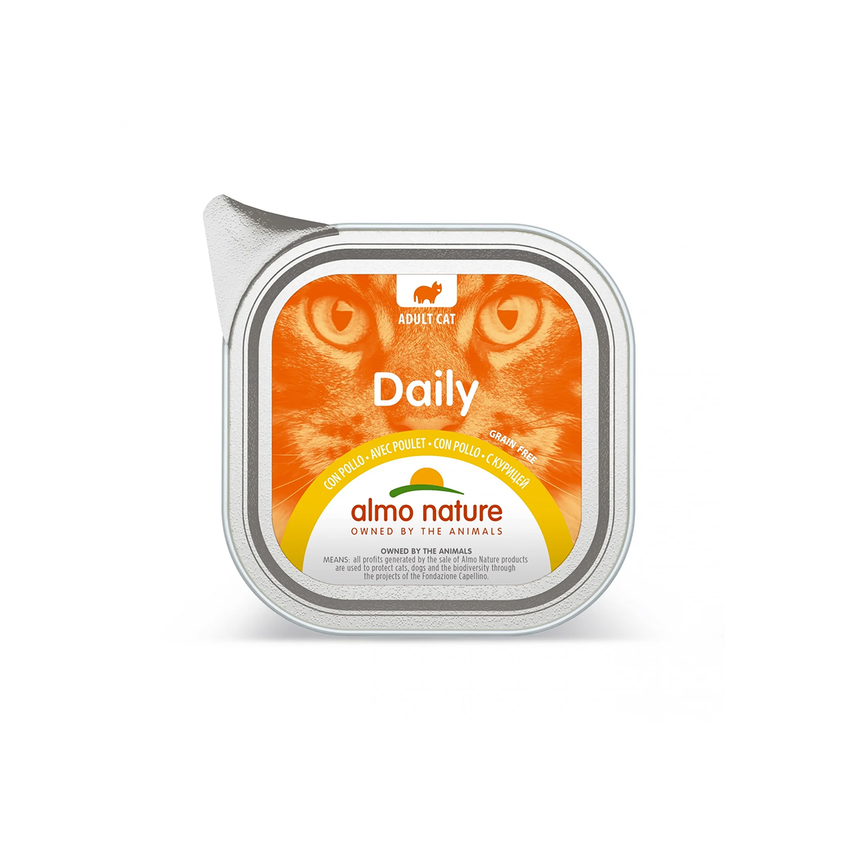 ALMO NATURE BOITE DAILY ADULTE POULET 100GR