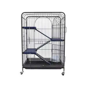 Cage Chinchilla 3 niveaux 64x43.5x92 cm