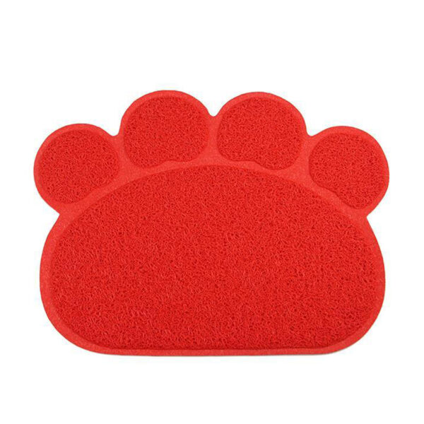 Tapis pour bac à Litière 40*30CM Rouge
