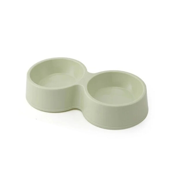 Gamelle double pour animaux de compagnie L28*W16*H5 Gris