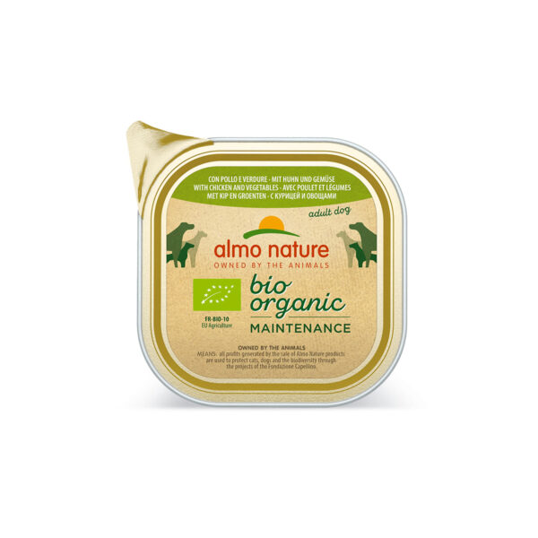 ALMO NATURE BIO ORGANIC POULET LEGUME 300G