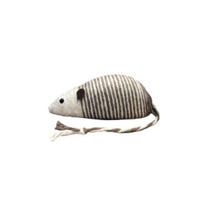 GRIFFOIR SISAL SOURIS 25*10*10 CM