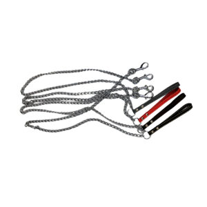 LAISSE CHAINE POIGNEE CUIR GM