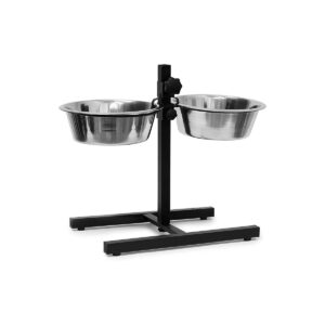 SUPPORT REGLABLE AVEC 2 GAMELLES D21