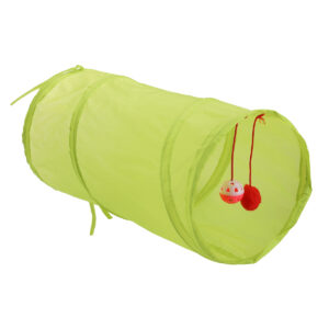 TUNNEL RETRACTABLE AVEC JOUET L50 JAUNE