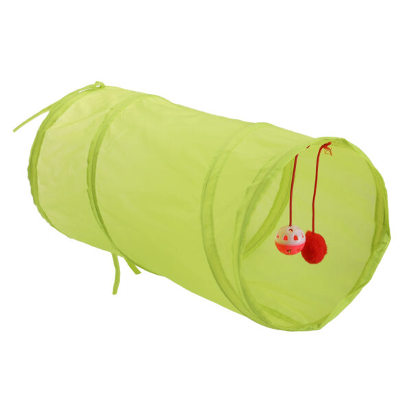 TUNNEL RETRACTABLE AVEC JOUET L50 JAUNE