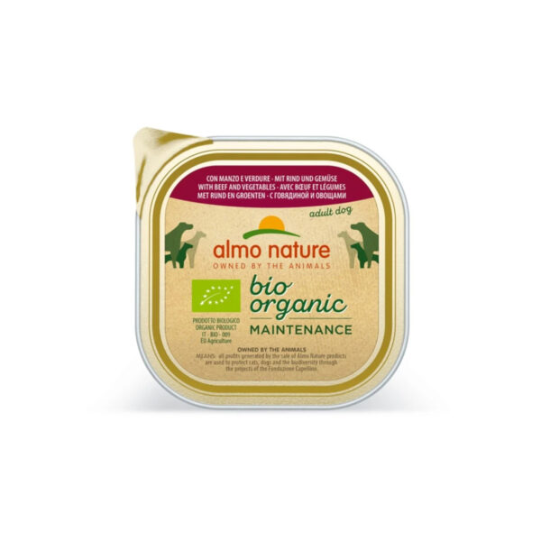 ALMO NATURE BIO ORGANIC BOEUF LEGUME 300G