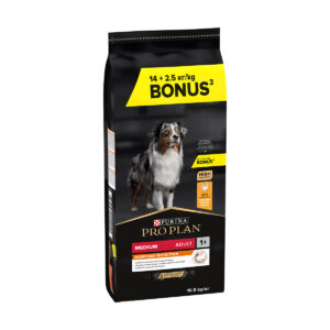 PROPLAN DOG MEDIUM ADULT 14KG+2,5KG