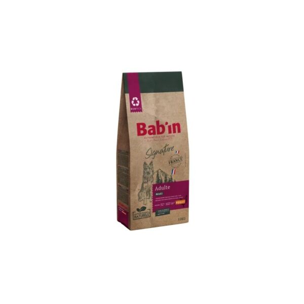 Bab'in - Croquettes chien Signature Maxi Adulte au poulet 12kg