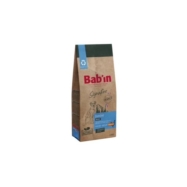 Bab'in - Croquettes chien Signature Maxi Junior au poulet 12kg