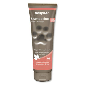 Shampooing -BEAPHAR- Brillance du pelage extraits naturels de mangue & de kiwi - 250 ml
